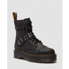 Dr. Martens Jadon Spike Leder Plateaustiefel Schuhe in Schwarz, Größe: 38
