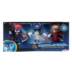 Sonic the Hedgehog 2 (Movie) 4 Inch Articulated Figure Pack