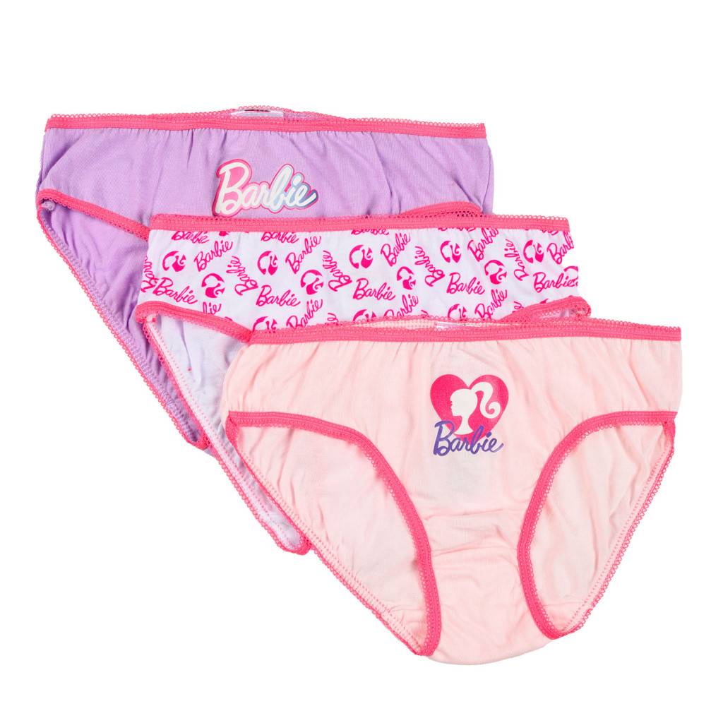 Barbie Pink Shadow barnunderkläder, trosor 3-pack 6–8 år / 116–128 cm
