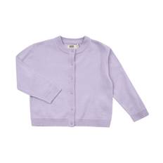 Magasin Strikka RWS Wool & Cashmere Cardigan Stl. 45 år / 104110 cm unisex Koftor - Lavender (4-5 år / 104-110 cm)
