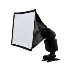 Sølv Reflektor Flash Diffuser