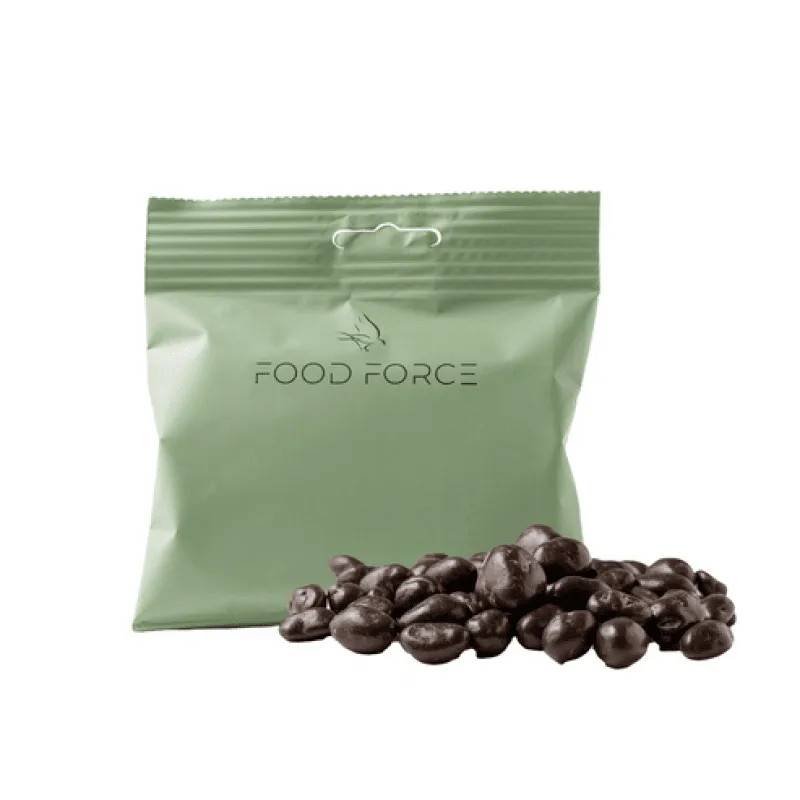 Food Force Jordnötter i Mörk Choklad 50g