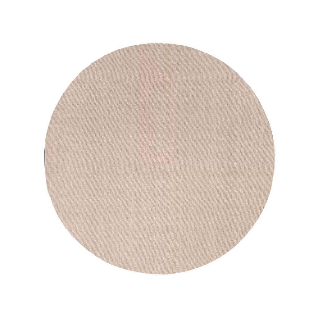 LOUISE ROE Found Rug 05 Gulvtæppe Ø220, Sanded Beige.