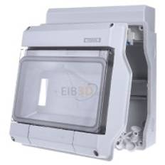 KV maskinhus 9x18mm IP54 - Overflademonteret distributionskort 238mm