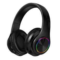 Belyst Bluetooth Høretelefoner Over-Ear Subwoofer Trådløse Sports Høretelefoner
