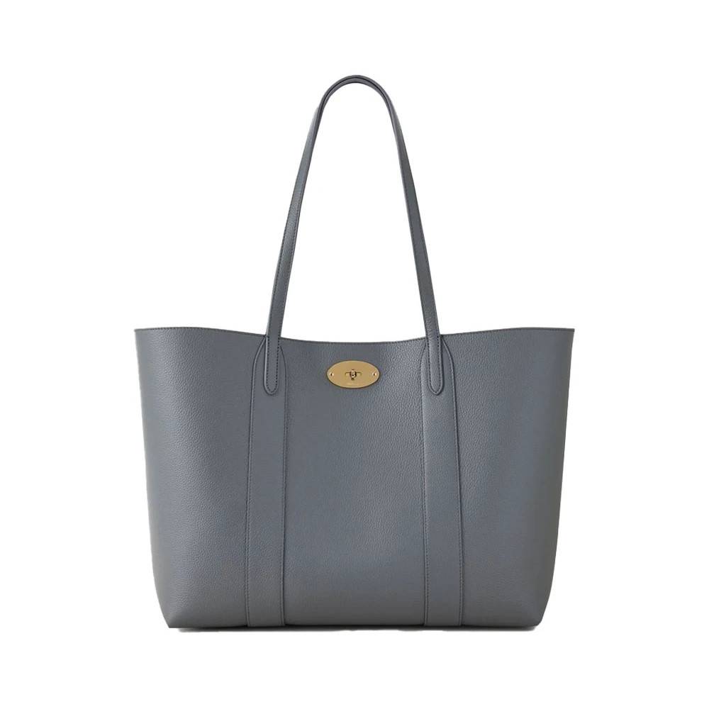Mulberry Bayswater Tote - Tasker - Dame - Grå - ONE SIZE - Læder