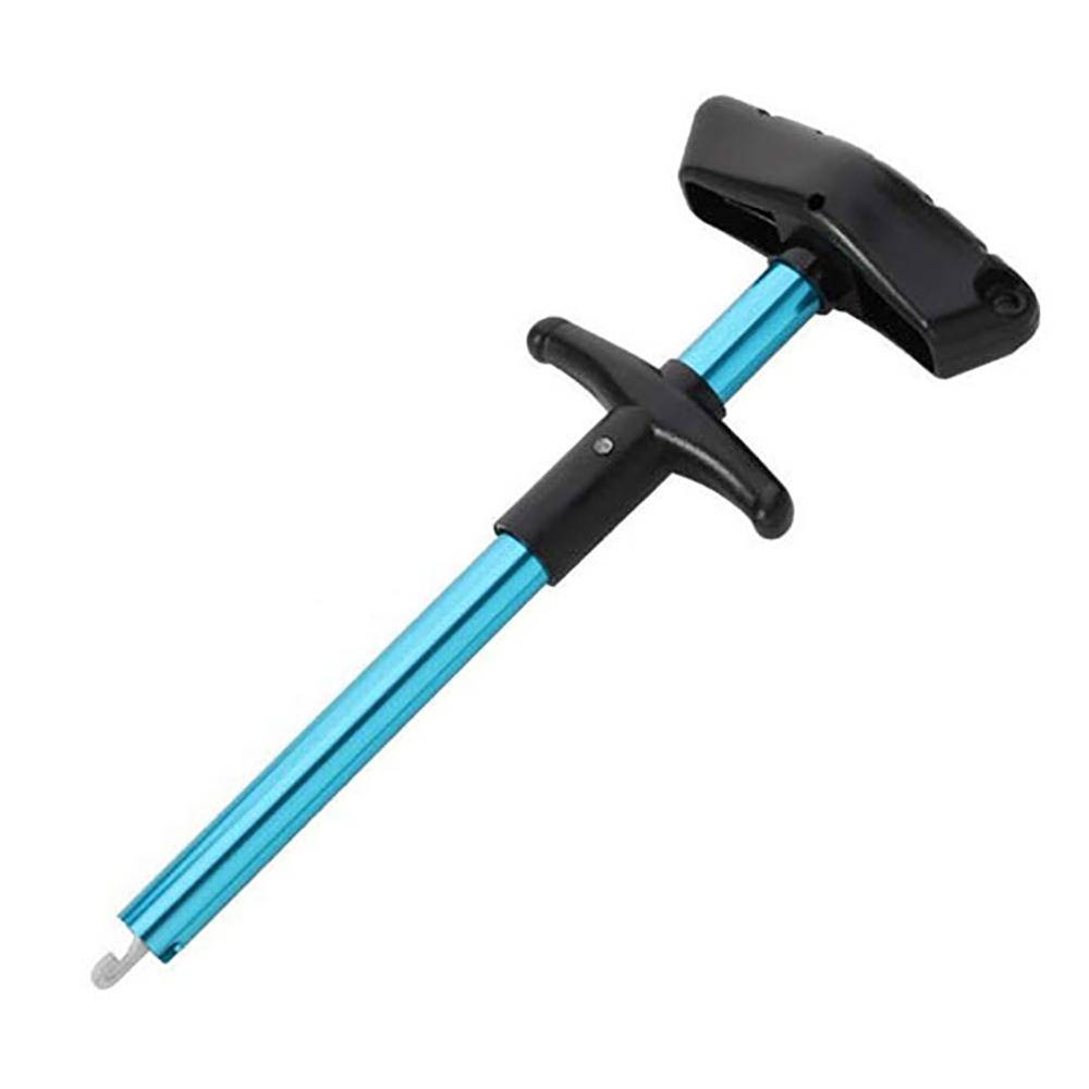 T-Type Fishing Hook Remover with Squeeze Puller Handle Extractor Puller Lightweight Outdoor Activity Sea Fishing Detacher Fishing Tools blå