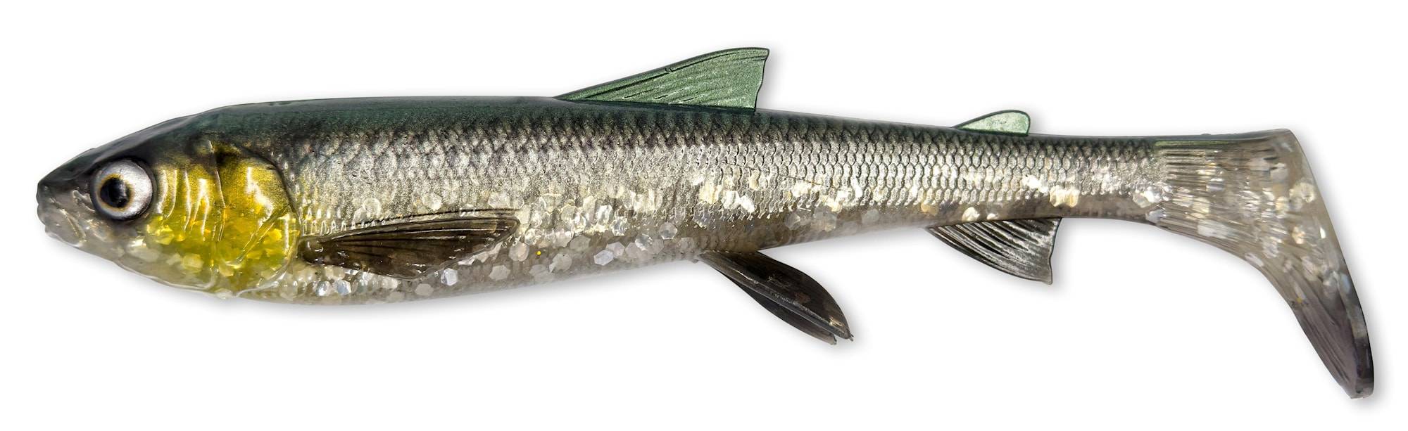 Savage Gear 3D Whitefish Shad 17.5 cm 42 g - Green Silver 2-pack