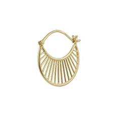 Pernille Corydon - Daylight Earring - Ørering - Gold - Ø: 22 mm