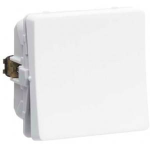 LK FUGA® – Korrespondance afbryder, 1 modul, hvid med antibakteriel overflade