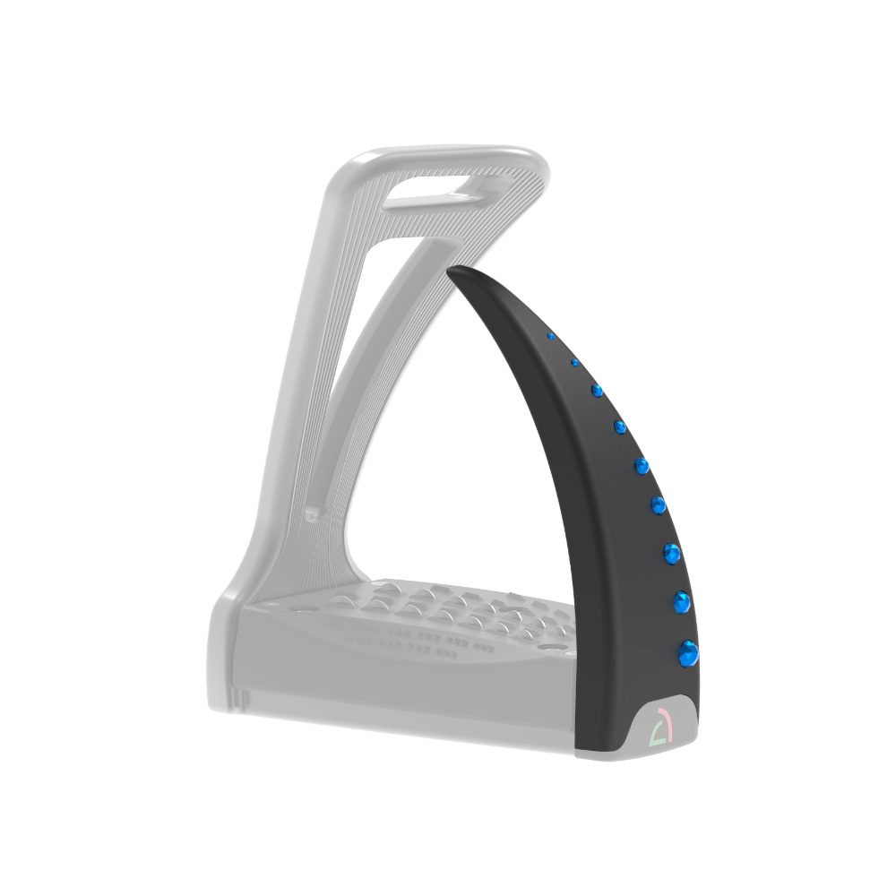 Safe Riding Premium Glitterclips S2 - Rhinestone Blue
