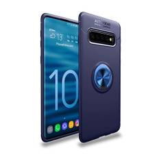 Samsung Galaxy S10 metal fingerrings kickstand etui - Blå