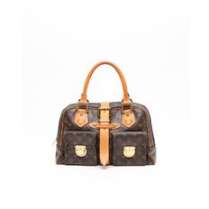 Louis Vuitton Monogram Manhattan GM Bag - Brown - 23x39x13 cm