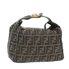 Fendi Vintage Pouch Stl. - Necessär Från Magasin - Brown (W 25cm x H 20cm x D 15cm)