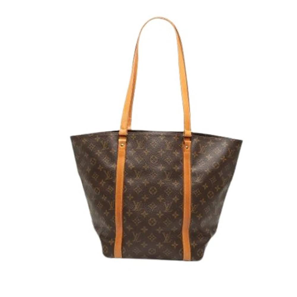 Louis Vuitton Vintage Pre-owned Sac Shopping - Vintage - Dame - Brun - ONE SIZE - Uld