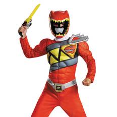 Power Ranger Red Ranger Dino Charge Muskelkostüm M