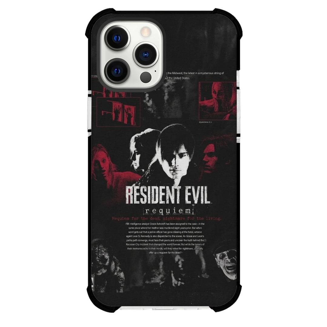 Resident Evil Requiem Phone Case For iPhone Samsung Galaxy Pixel OnePlus Vivo Xiaomi Asus Sony Motorola Nokia - Resident Evil Requiem Vintage Poster