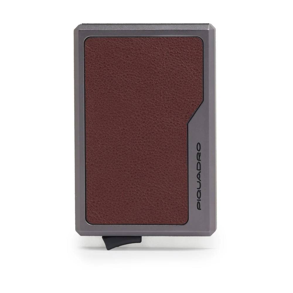 Piquadro, Accessories , Herre, Brun, ONE SIZE, Bomuld, MagSafe Pop-up Kortholder