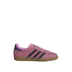 Adidas, Sko, Dame, Lyserød, 39 EU, Læder, Rosa Gazelle Indoor Sneakers Ruskind