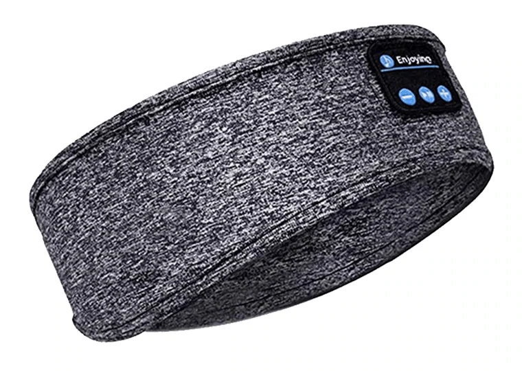 SnoozeMelody - Ljuddämpande Bluetooth Sömnmask för Lugna Nätter - Gå