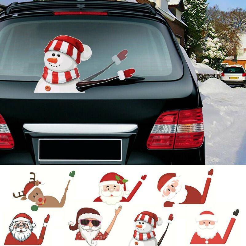 Jul vindruta klistermärke fönster dekaler bil torkare klistermärke auto bakrutan vindrutetorkare dekaler styling dekoration klistermärke - 8