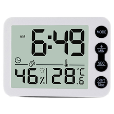 Termometer med Hygrometer og Minutur