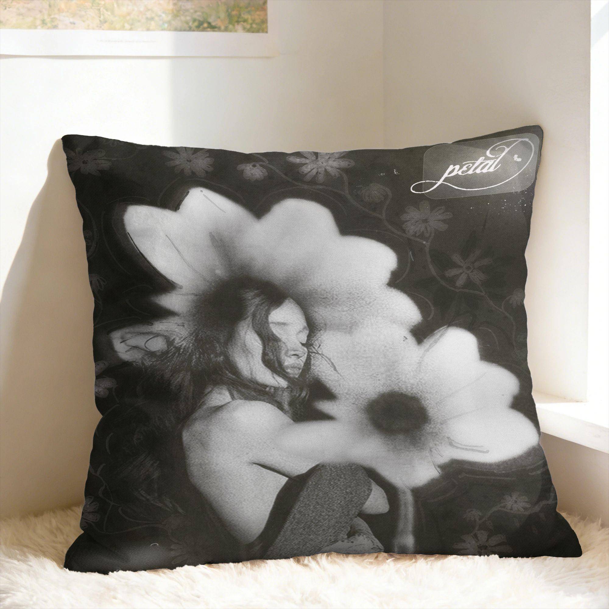 A-Ariana G-Grande Nytt Album Petal Merch Kuddfodral Vintage Kuddfodral För Vardagsrum Kuddfodral Födelsedagspresent