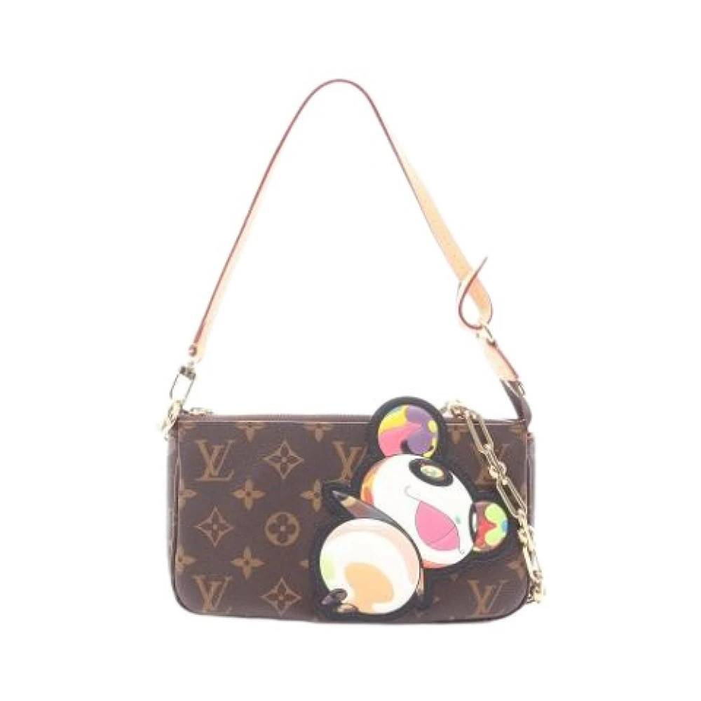 Louis Vuitton Vintage Pre-owned Mini Bag - Vintage - Dame - Brun - ONE SIZE - Læder