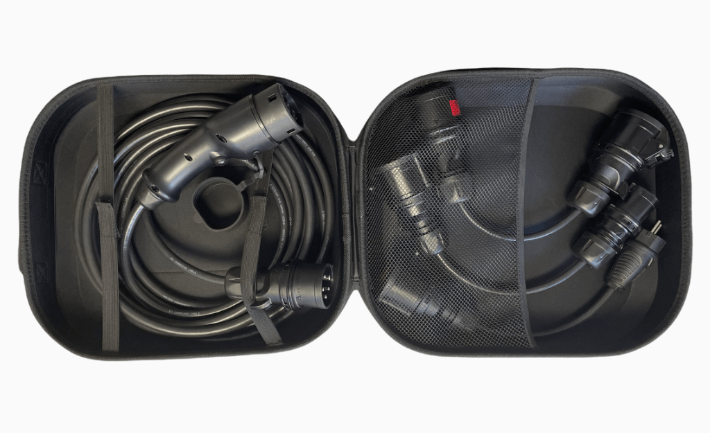 Tesla "ladda alltid" laddkabel-paket - 7m / Ja - Med jordfelsbrytare typB