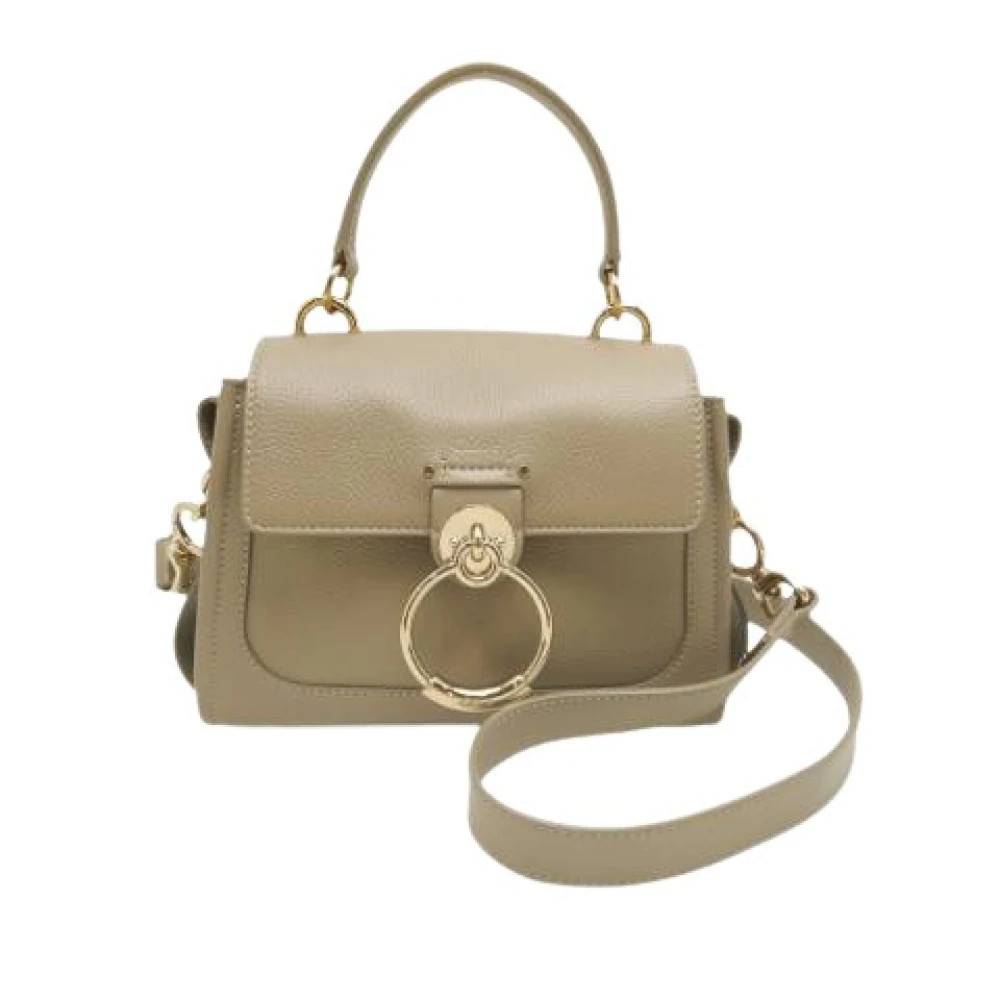 Chloé Pre-owned Pre-owned Tess Day Satchel - Vintage - Dame - Beige - ONE SIZE - Uld