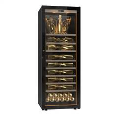 EuroCave Champagne Cabinet - 91 Flasker - Presentation Magnum//Full glass door
