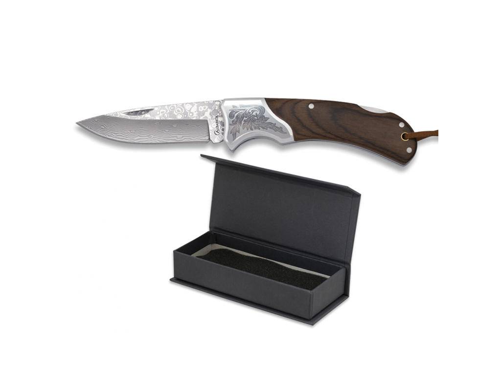 Lommekniv 7,5 cm 73 lag Holk lasergraver.