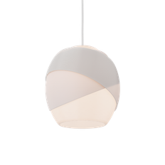 myCreation Cape Pendant E27 Genomskinlig vit 300cm kabel