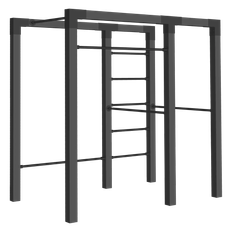 Plus Outdoor fitness - model 2 - sort m/sorte beslag