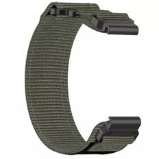 INF Garmin 26 mm Quick Release Nylon Magic Sticker Watch Band Grå