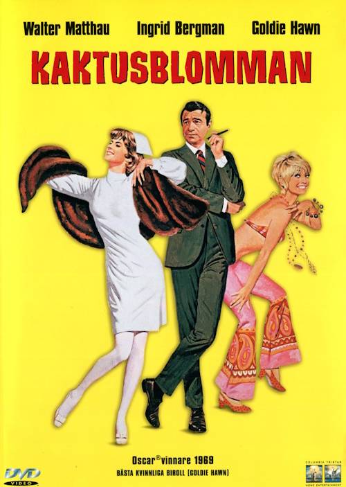 DVD - Kaktusblomman (Ingrid Bergman) (1969) (Beg)