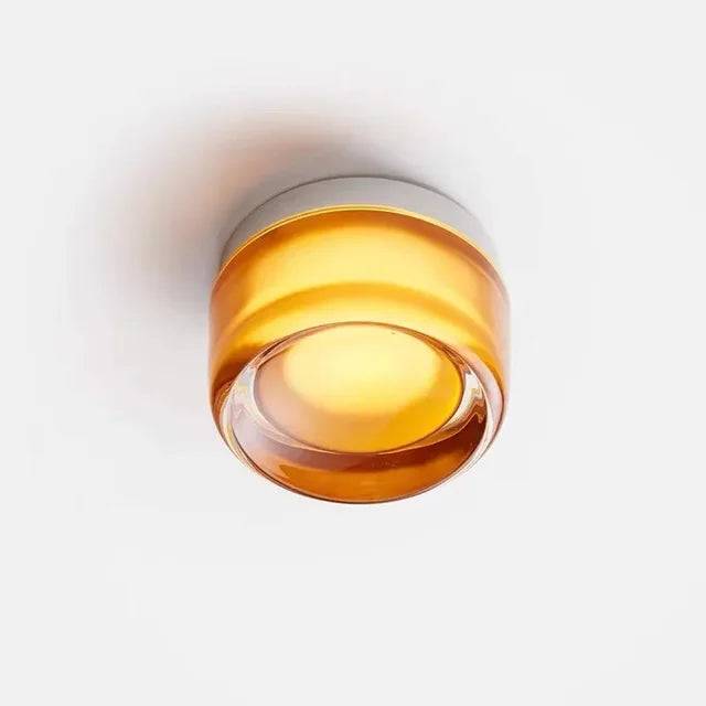 ORBILUMINA – Elegant Vägglampa för Stämningsfull Belysning - Orange 2 / Ljus i 3 färger