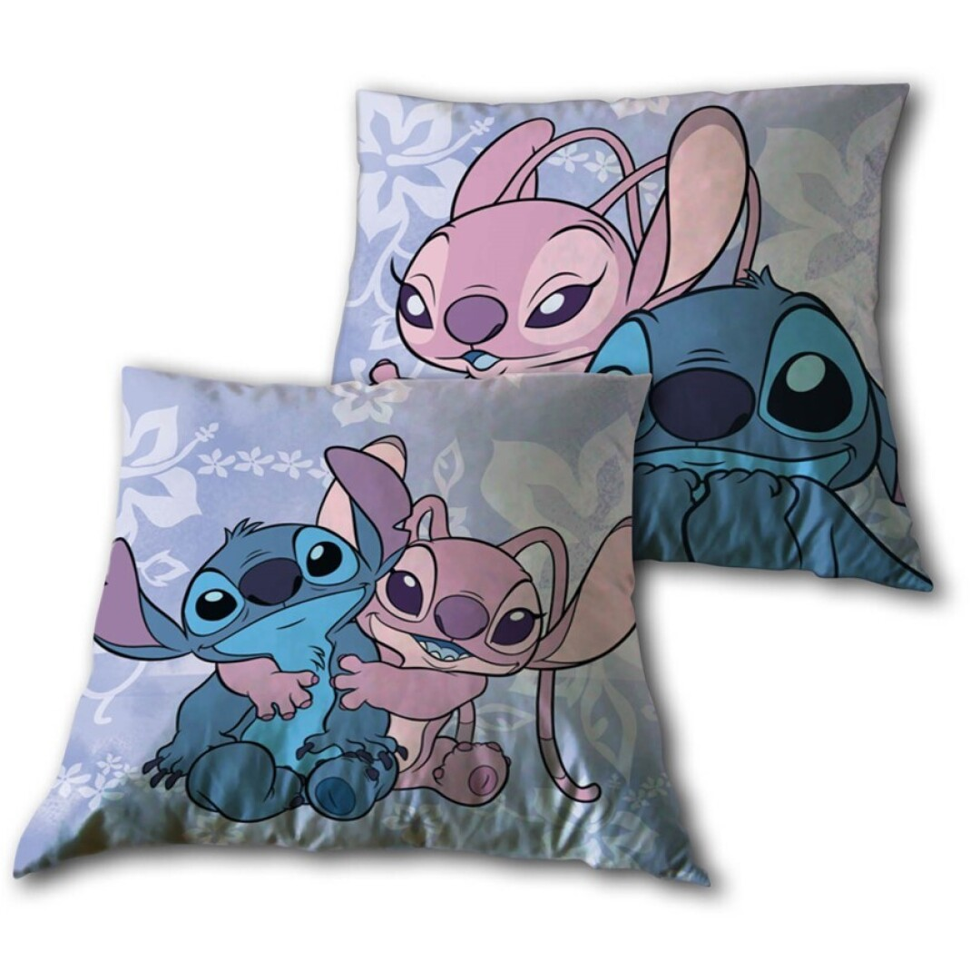 LILO & STITCH – Stitch & Angel Kudde 40X40cm