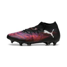 PUMA FUTURE 8 MATCH MxSG Football Boots Unisex, Shoes, Black/White/Glowing Red, 44.5