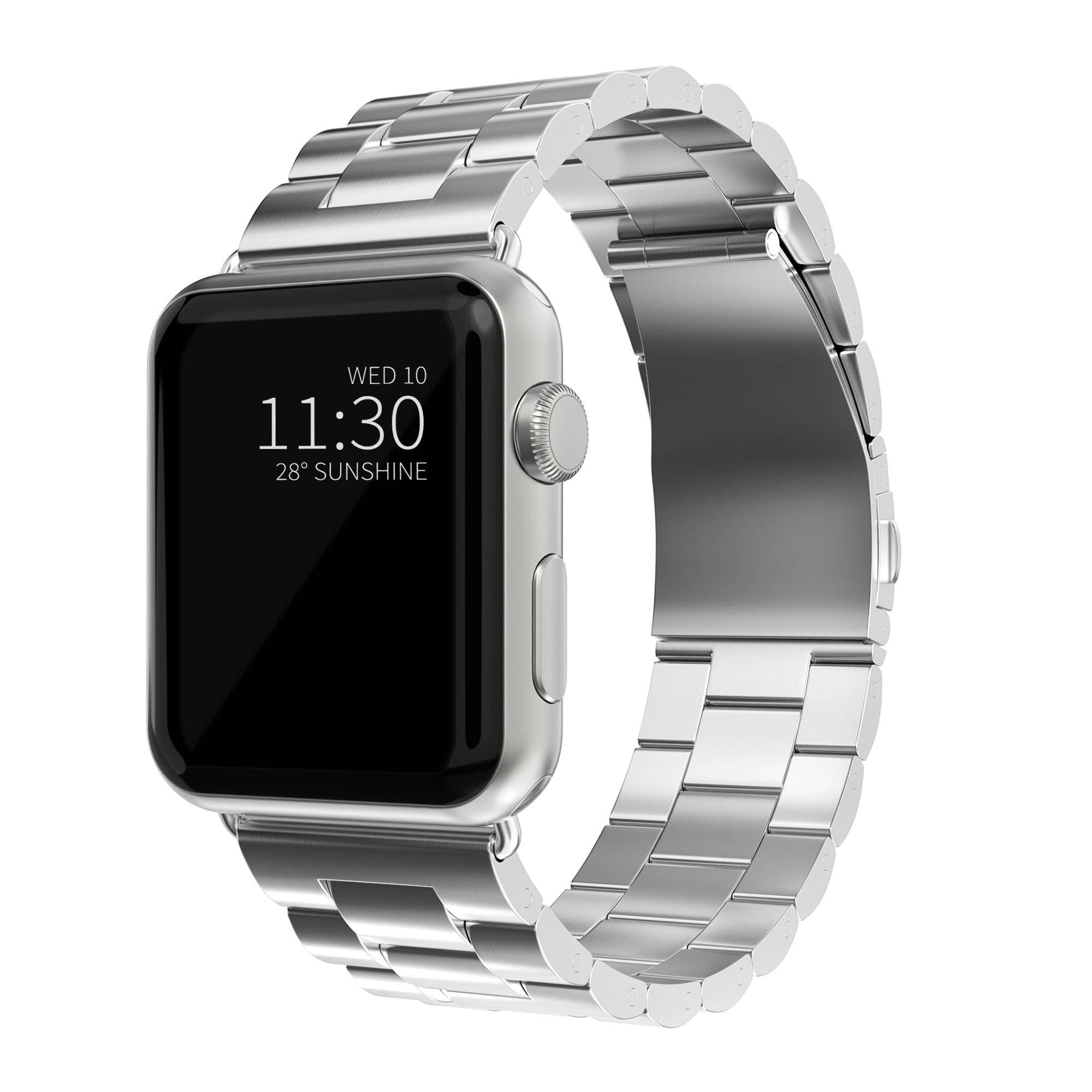 Metallarmband Apple Watch Series 10 42mm Silver
