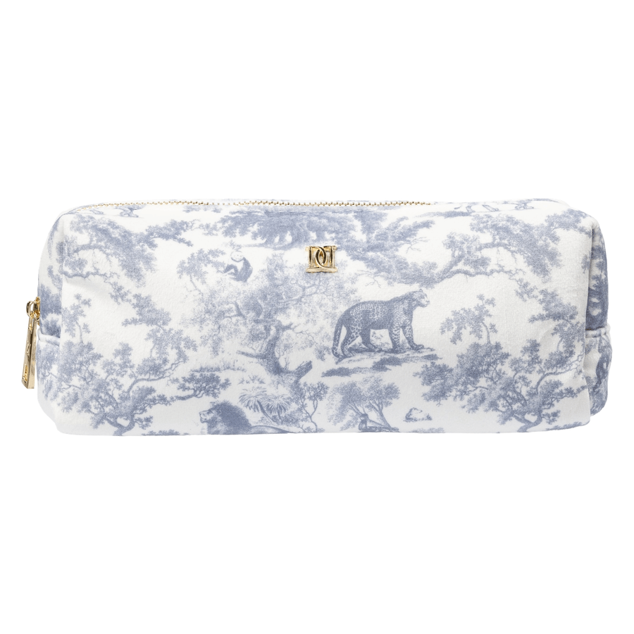 DARK Velvet Tool Pouch Country Blue Savannah Pattern