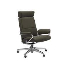 Stressless® Paris kontorstol (Home Office stel, Med nakkestøtte, Calido stof)