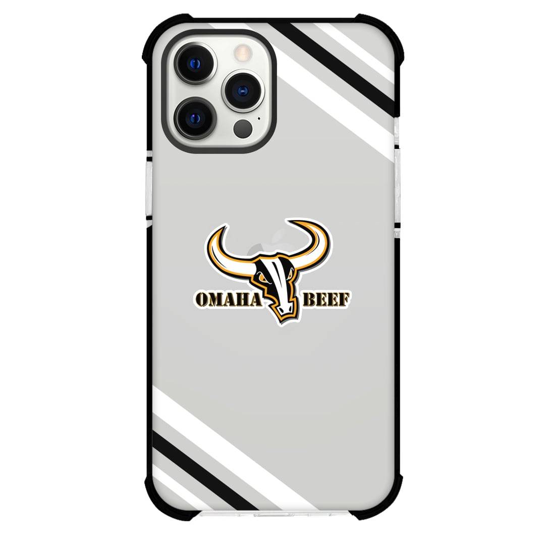 Omaha Beef Phone Case For iPhone Samsung Galaxy Pixel OnePlus Vivo Xiaomi Asus Sony Motorola Nokia - Omaha Beef Large Logo With Stripe.