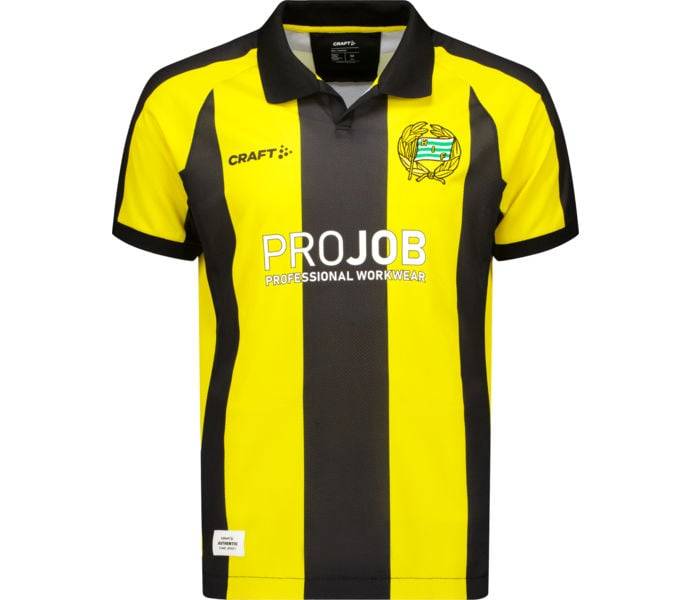 Hammarby 25 Borta M Matchtröja, YELLOW/BLACK, Unisex, S