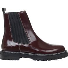 ANGULUS Støvle med Elastik Dam Stl. 36 - Chelsea Boots Från Magasin - 1422/019 Amerone/sort (36)