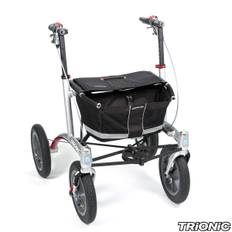 Trionic Walker 12er Rollator Sort/Grå