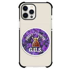 Sweet Tooth Case For iPhone Samsung Galaxy Pixel OnePlus Vivo Xiaomi Asus Sony Motorola Nokia - Circle Frame Purple Flower Background