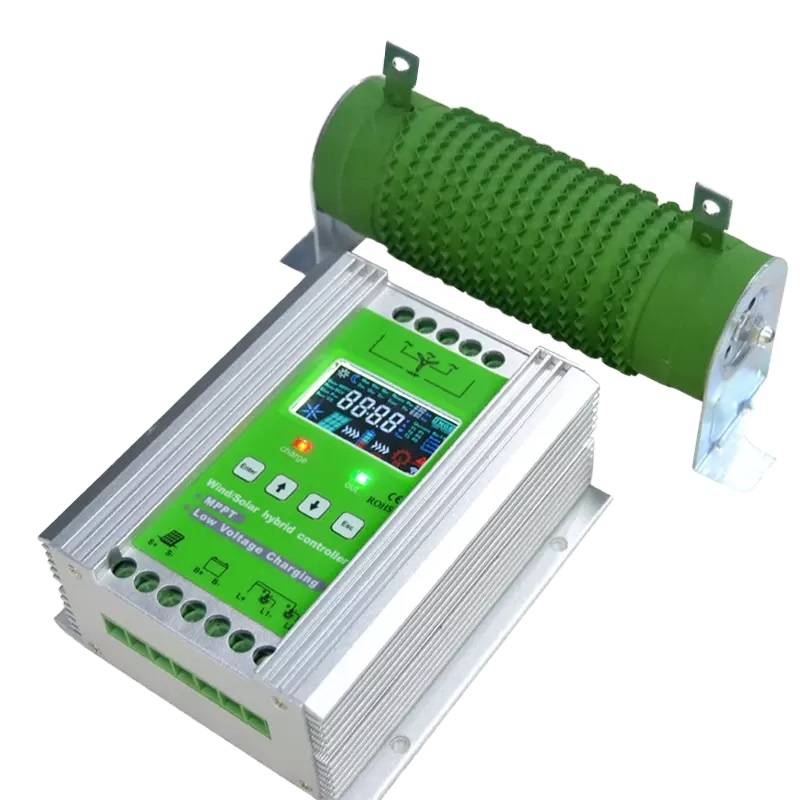 JNGE 1000W MPPT Wind Solar Hybrid Controller 12V/24V for 600W Wind 400W Solar Booster with Free Dump Load