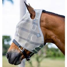 Horseware Newmarket Fly Mask (No Ears) - Witney Charcoal