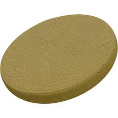 IKEA - Överdrag till rund stolsdyna till Frösön/Duvholmen stol, Dark Lemon Yellow, UTOMHUS - Bemz